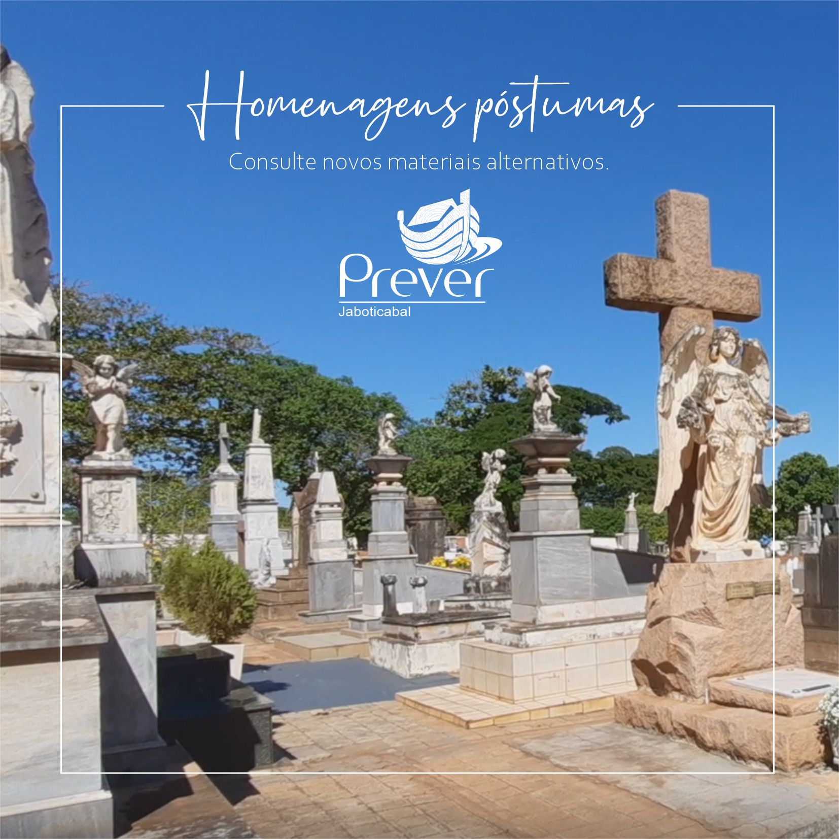 Homenagem póstuma: novos materiais para reduzir furtos e violações