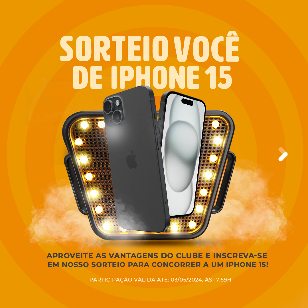 TEMOS SORTEIO PARA VOCÊ!! 