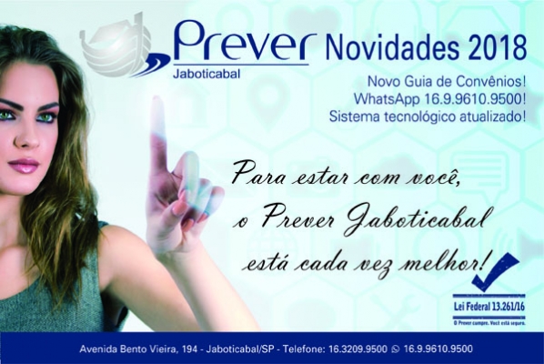 Prever Jaboticabal lança novidades 2018