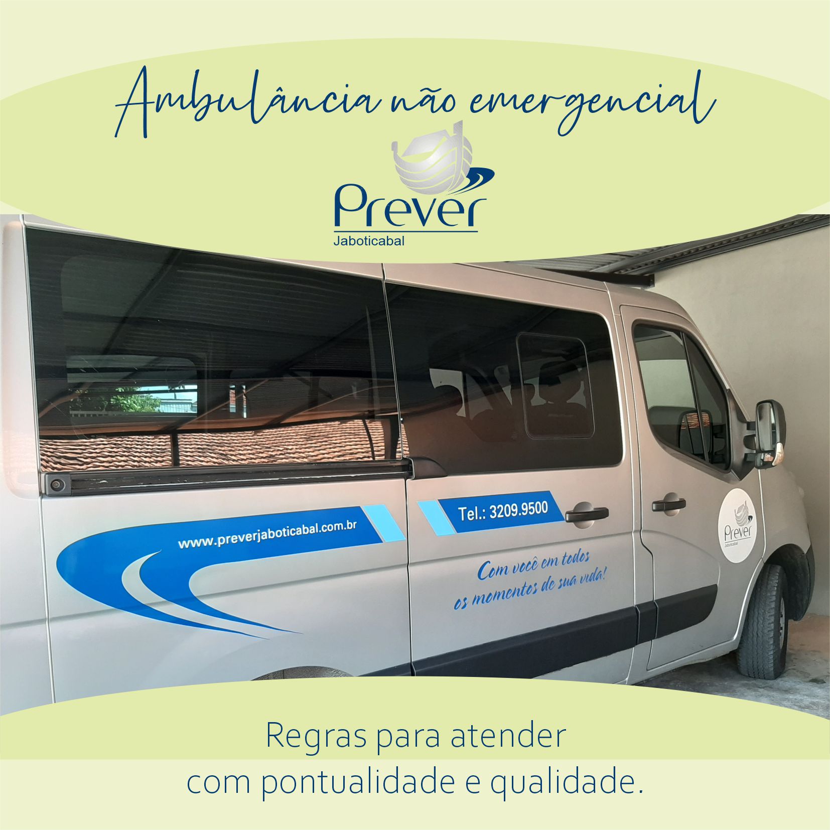Regras para uso da Ambulância beneficia a todos 