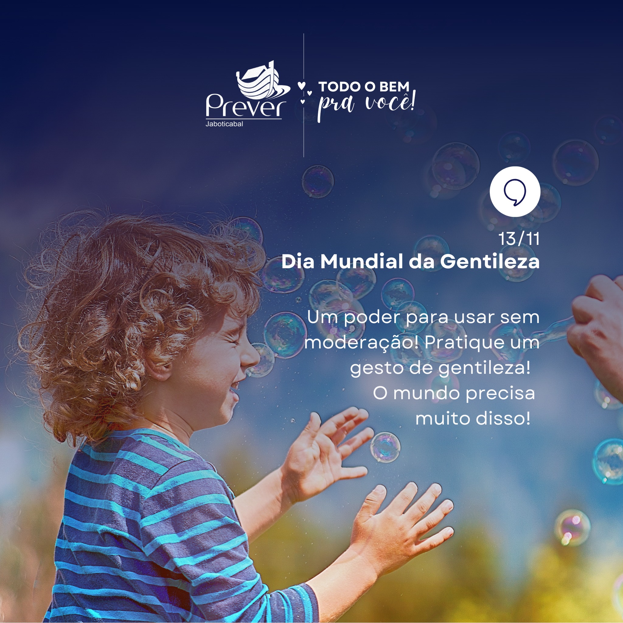 Poder da Gentileza: use sem moderação!