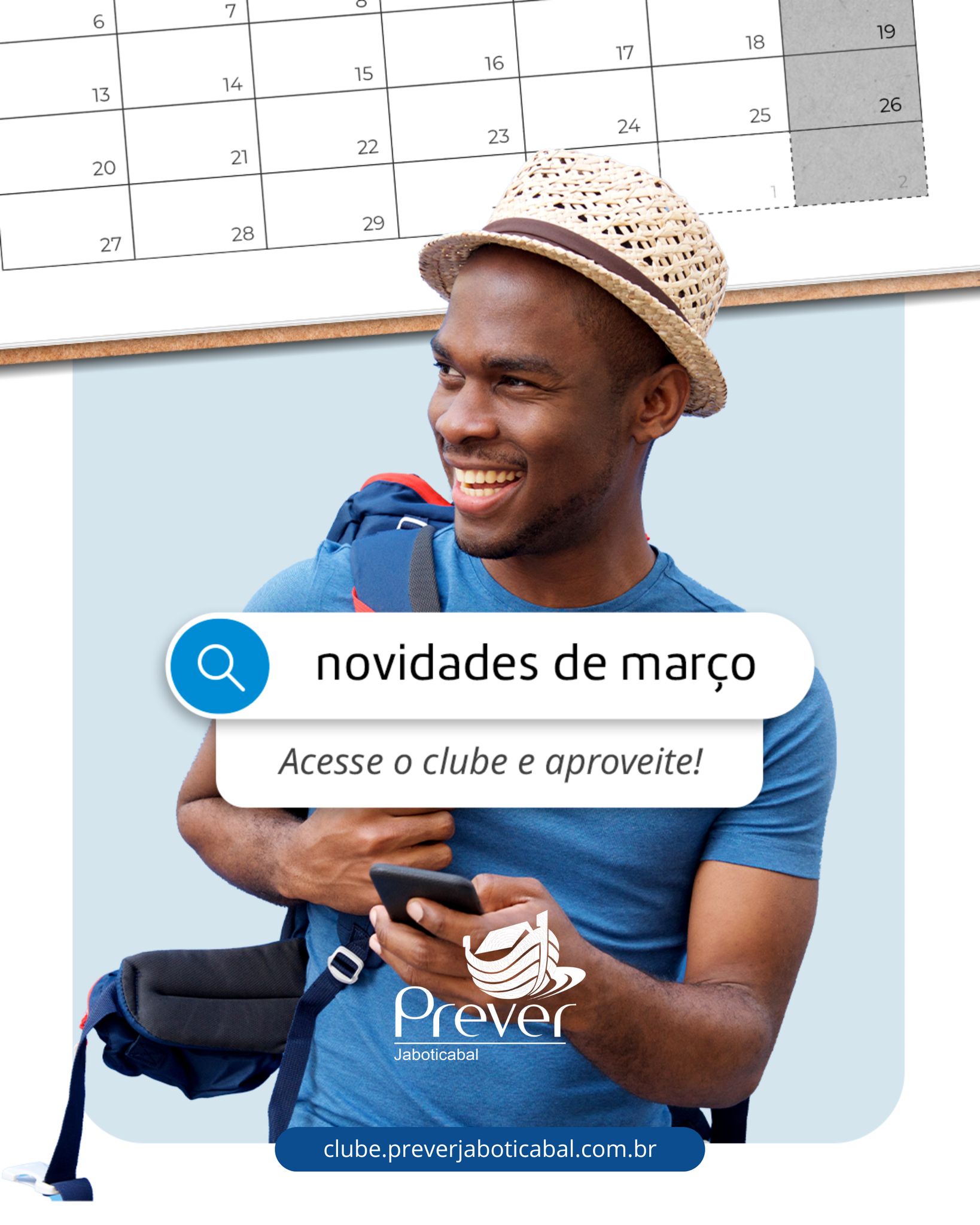  Novidades março - Clube de Vantagens do Prever Jaboticabal