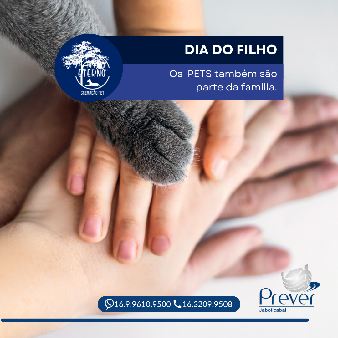 O seu PET também é parte da família!