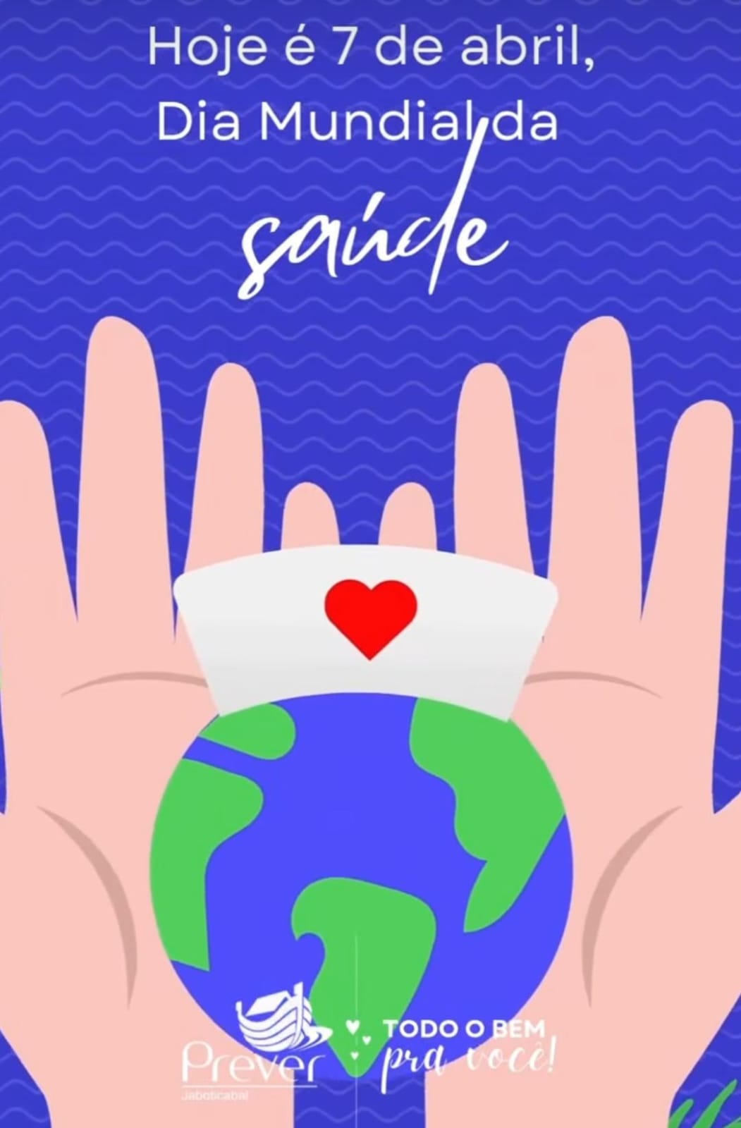 7 de abril, é Dia Mundial da Saúde